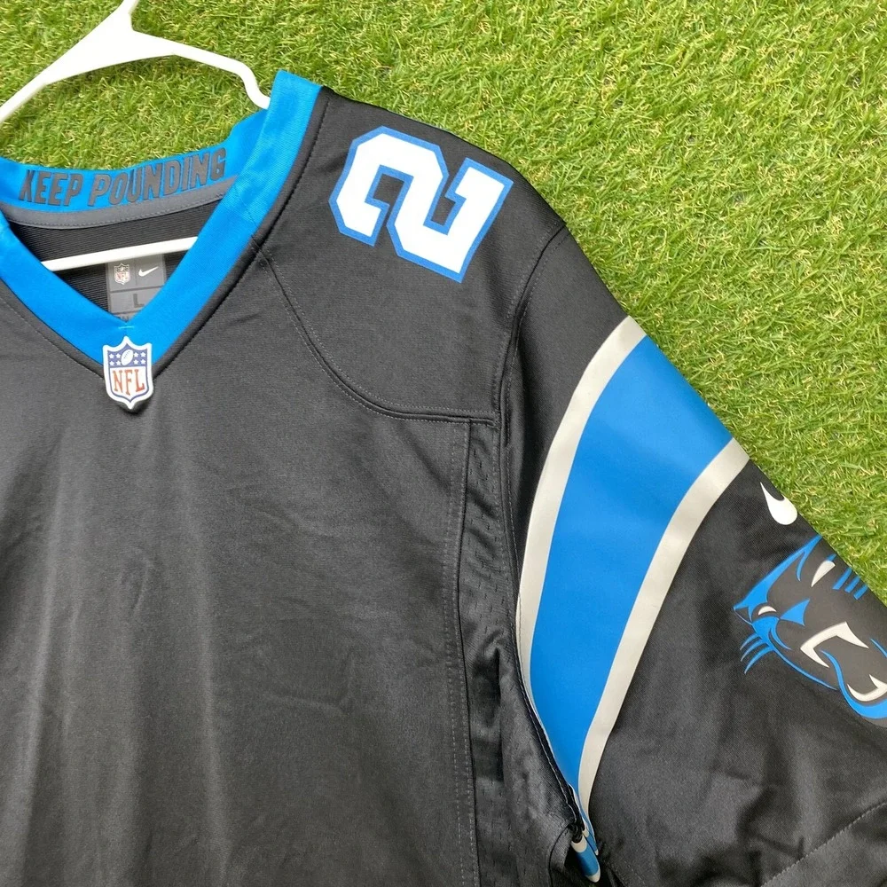 Donte Jackson Carolina Panthers Nike Jersey Mens Large NFL Players On Field #26